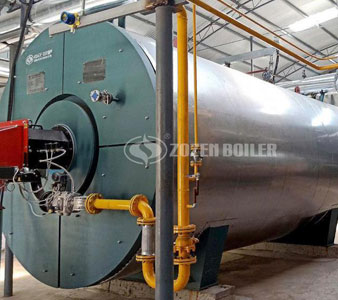 6MW YQW gas fired thermal fluid heater project