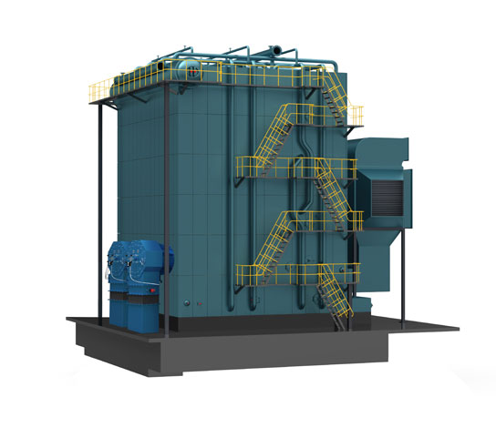 DHS Series Conner Tube Gas Fired Boiler