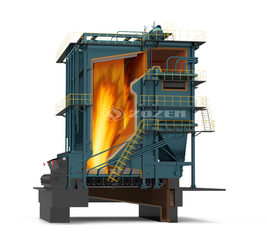 DHL Series Biomass Fired Hot Water Boiler