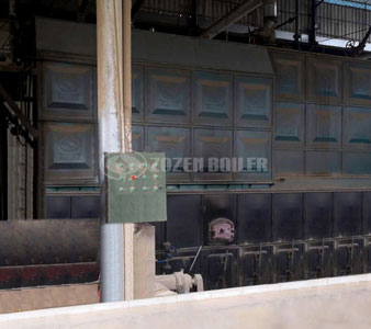 25 tph SZL series coal fired water tube boiler project