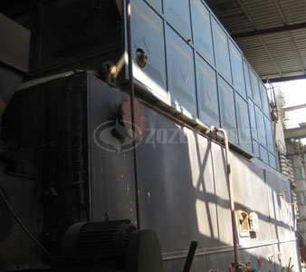 15 tph SZL biomass fired steam boiler project