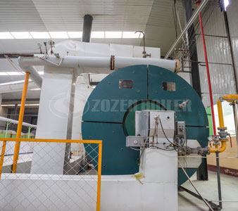 8.2MW YQW gas-fired thermal fluid heater project