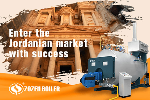 ZOZEN fire tube hot water boiler in Jordan