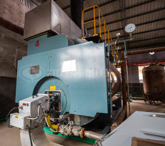 6 tons WNS Condensing Gas Boiler Project