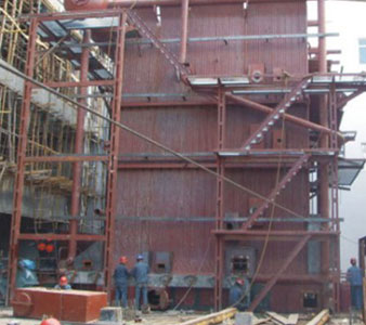 10.5MW SZL Series Coal-fired Hot Water Boiler Project